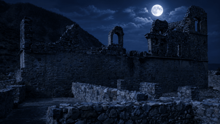 Why is Bhangarh Fort closed at night?