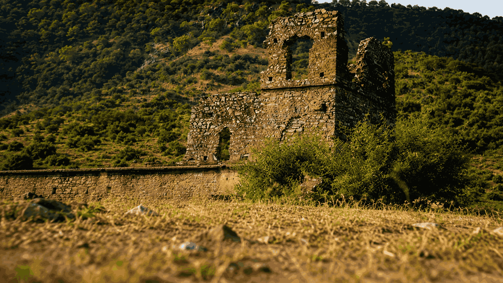 Evening in bhangarh